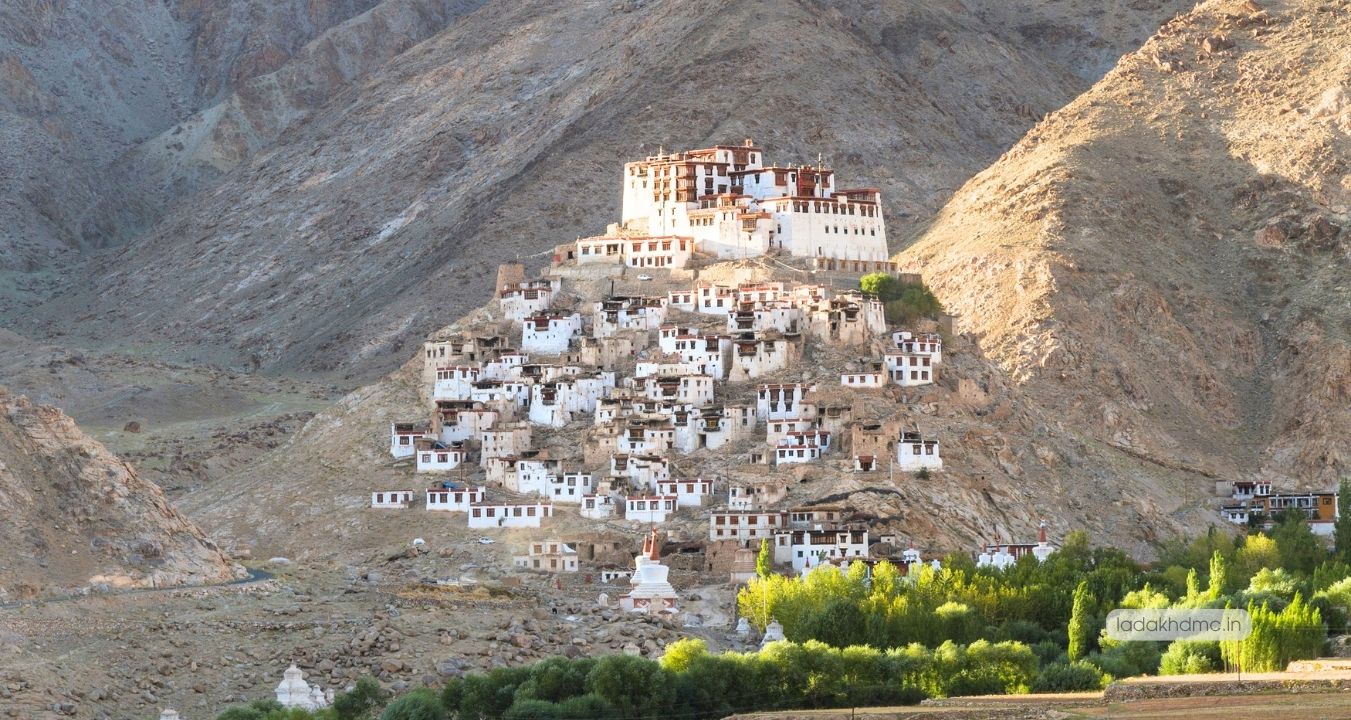 Alchi Monastery - oldest monastery with Kashmiri-style architecture and ancient wall paintings