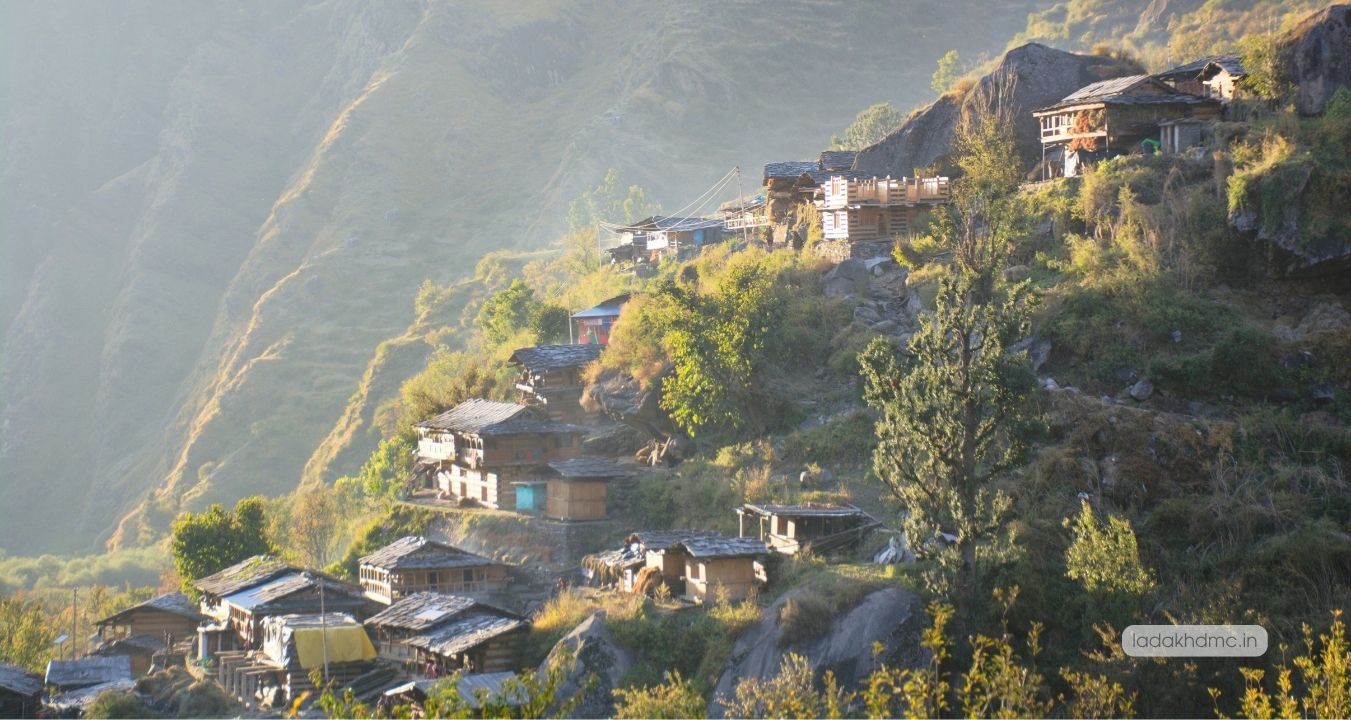 Hunder Village - traditional village in Nubra Valley