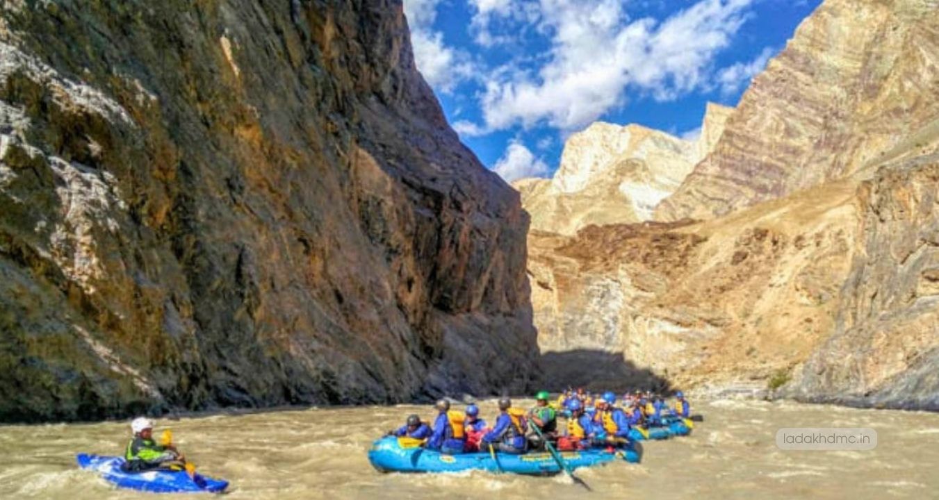 Panoramic view of Zanskar Valley with rivers, valleys, and majestic Himalayan landscapes